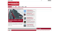 Desktop Screenshot of banjalukalive.com